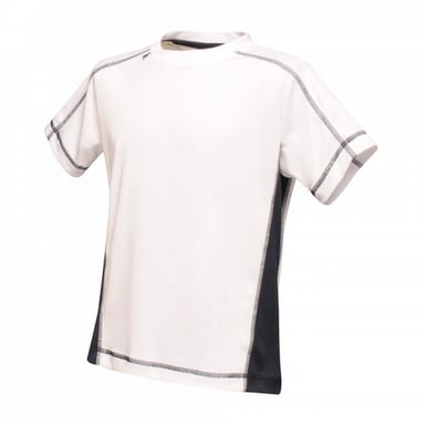 Regatta Professional - T-Shirt für Kinder (Weiß/Marineblau)