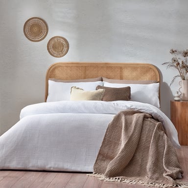 Yard Chunky Waffle 100% Baumwolle Bettbezugset