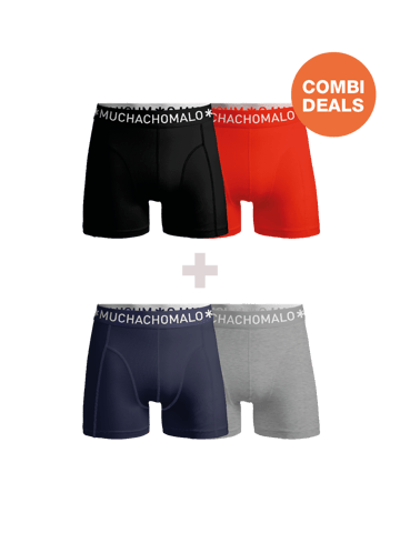 Muchachomalo Herren Boxershorts – 2 Stück Combideal – Herren Unterhosen