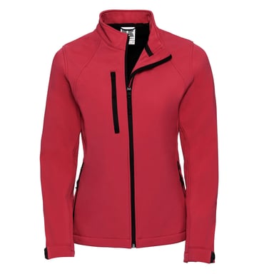 Russell - Softshelljacke für Damen (Rot)