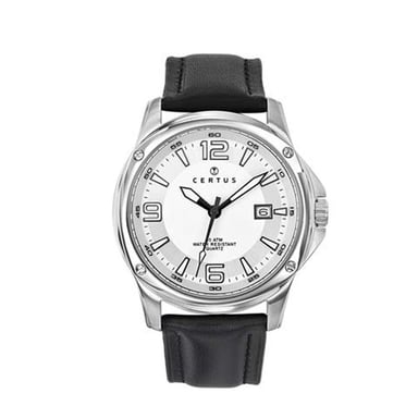 Certus: Silberne Herrenuhr