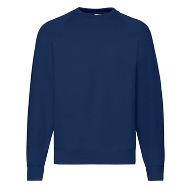 Fruit of the Loom - "Classic" Sweatshirt für Herren Raglanärmel (Marineblau)