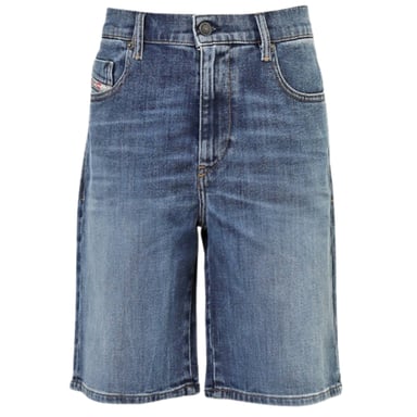 Diesel D-Strukt-Short mittelblaue Shorts