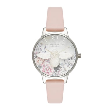 Olivia Burton Damenuhr Quartz Silber