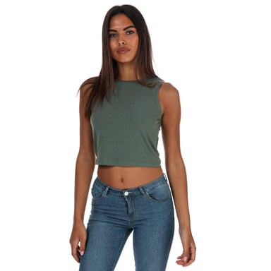 Débardeur Gemma Jersey Vero Moda Pour Femme en Vert