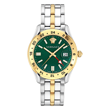 Versace Greca Time GMT Herrenuhr in Mehrfarben VE7C00623