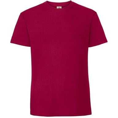 Fruit Of The Loom Herren Premium T-Shirt (Cranberry)