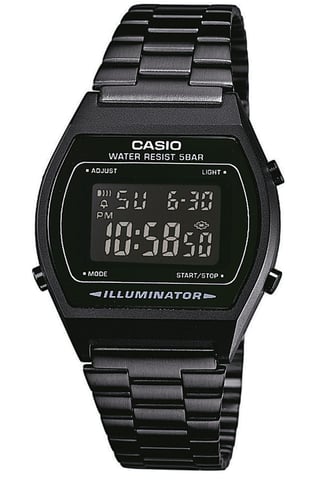 Casio Casio Collection Herrenarmbanduhr Schwarz B640WB-1BEF