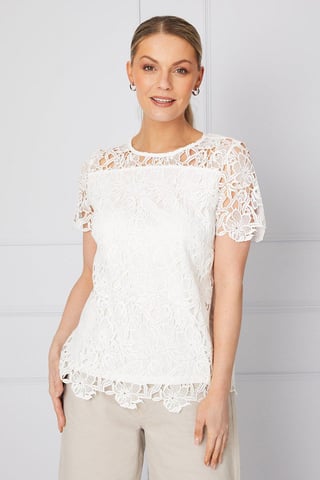 Occasion Corded Lace T-shirt