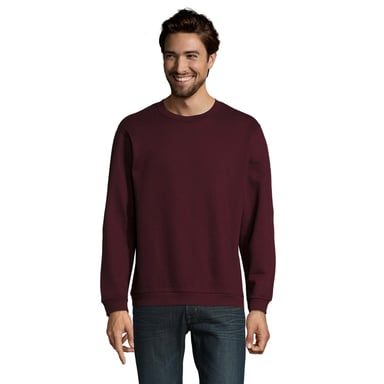 SOLS - "Spider" Sweatshirt Rundhalsausschnitt für Herren (Ochsenblutrot)