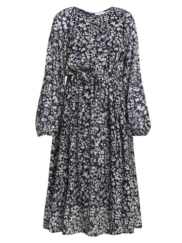 Alaska Unwaisted Long Sleeve Dress With Belt