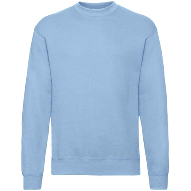 Fruit of the Loom - "Classic 80/20" Sweatshirt für Herren (Himmelblau)