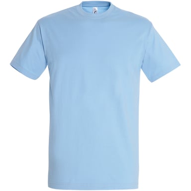 SOLS Mens Imperial Heavyweight Short Sleeve T-Shirt (Himmelblau)