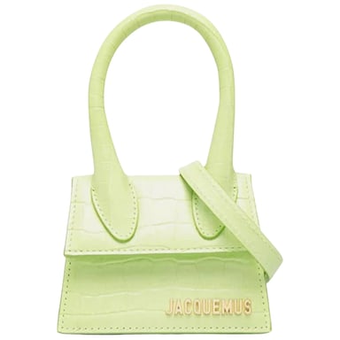 Jacquemus Le Chiquito Hellgrune Minitasche
