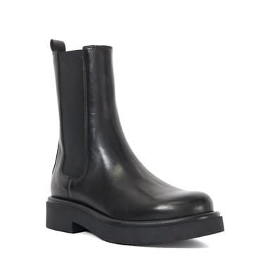 Dune Ladies Palmo - Chunky Leather Chelsea Boots