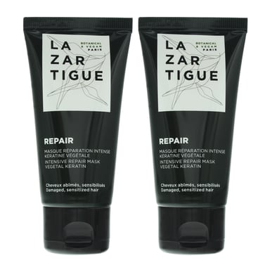 Lazartigue Intensive Repair Mask Vegetal Keratin 50ml x 2