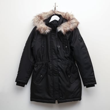 Veste Parka Iris Winter Only Pour Femme en Noir