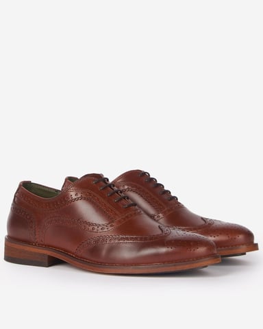 Barbour Isham Mens Oxford Brogue Shoes