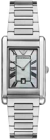 Emporio Armani Gino Silber Damen Armbanduhr AR11664