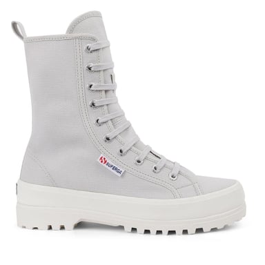 Superga - Herren/Damen Unisex High Tops "2641 Alpina" (Grau Silber/Avorio)