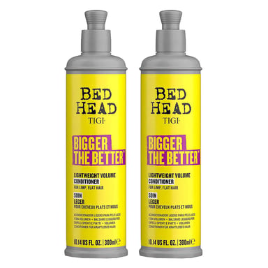 Tigi Bigger The Better Volume Conditioner, 300ml, 2pk