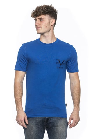19V69 Italia Herren T-Shirt Blau Troy Königsblau