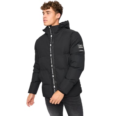 Crosshatch - "Hanjo" Jacke für Herren (Schwarz)