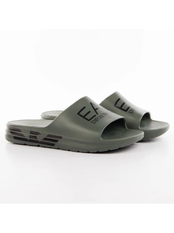 EA7 Herren-Sandalen mit Adler-Motiv