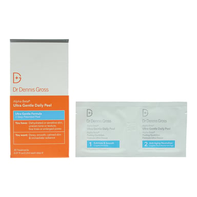 Dr Dennis Gross Alpha Beta Ultra Gentle 2 Step Daily Peel 30 Treatments