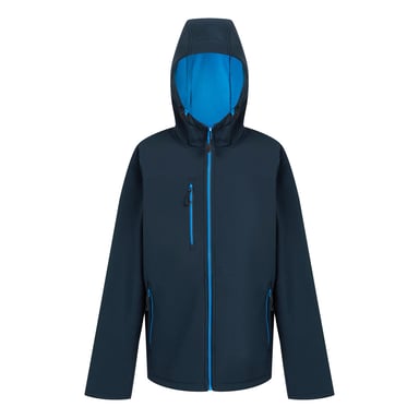 Regatta - "Navigate" Softshelljacke Zweilagig für Herren (Marineblau/Graublau)