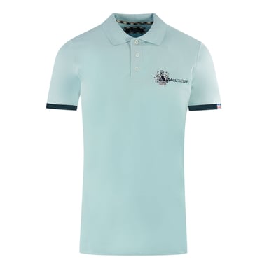Aquascutum London Aldis Hellblaues Poloshirt