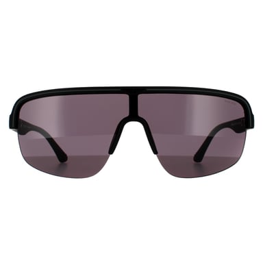 Police Semi Rimless Mens Matte Black Smoke Grey 90041091