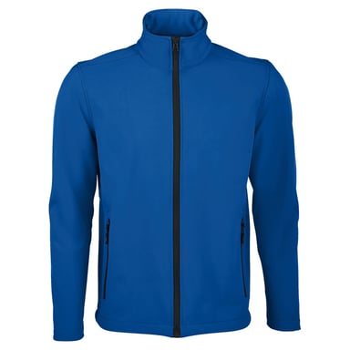 SOLS Herren Race Full Zip Wasserabweisende Softshell Jacke (Königsblau)