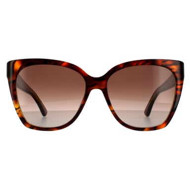Moschino Square Damen Havana Gelb Braun Gradient Sonnenbrille