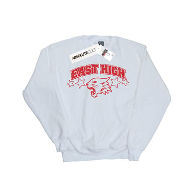 Disney Herren High School Musical The Musical Wildcat Sterne Sweatshirt (weiß)