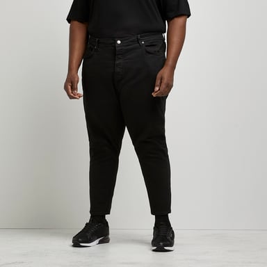River Island Mens Jeans Big & Tall - Black