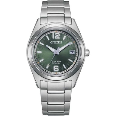 Citizen Damen Silberne Uhr FE6151-82X