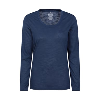 Mountain Warehouse - "Agra" Oberteil für Damen Langärmlig (Marineblau)