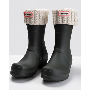 Hunter Recycled Mini Cable Tall Boot Sock