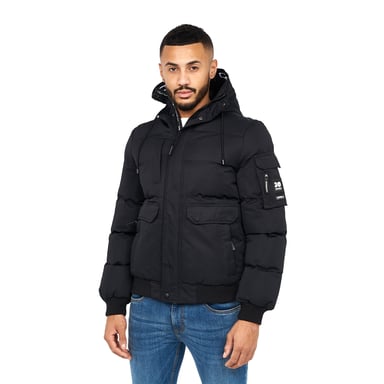 Crosshatch - "Milwaka" Jacke für Herren (Schwarz)