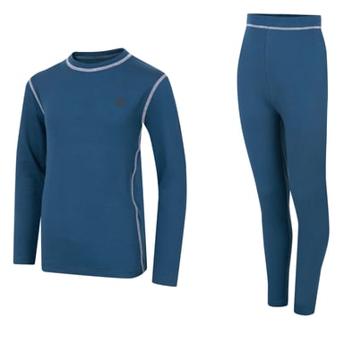 Dare 2B - "Pow II" Basisschicht-Set für Kinder (Dunkel-Jeansblau)