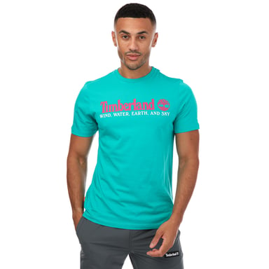 T-shirt Life Graphic Timberland Pour Homme en Sarcelle