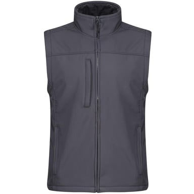Regatta Mens Flux Softshell-Weste, wasserabweisend, winddicht (Mittelgrau)
