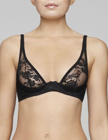 SOF-005-01 Muse by Coco de Mer Sofia Plunge Bra