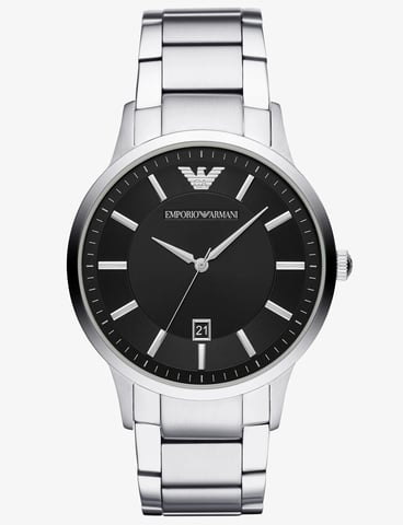 Emporio Armani Renato Herrenuhr Silber AR11181