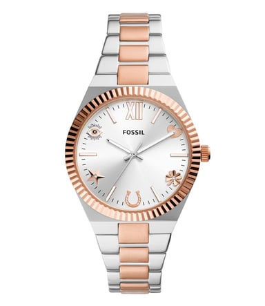 Fossil Scarlette Mehrfarbig Damen Armbanduhr ES5261