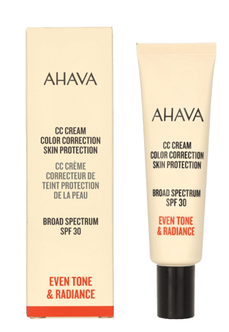 Ahava CC Cream Color Correction SPF30.