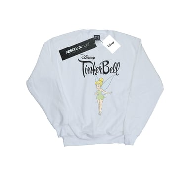 Disney Damen/Damen Tinker Bell Flying Tink Sweatshirt (Weiß)