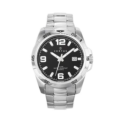 Certus: Schwarze Herrenuhr
