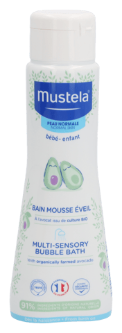Mustela Normalhaut Multi-Sensorisches Badeschaumbad 200ml